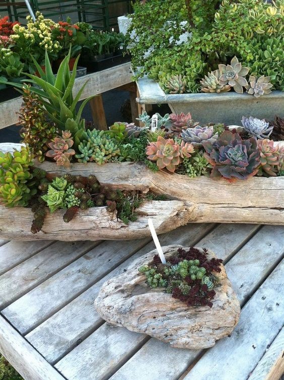 Déco de jardin en bois flotté : 23 idées à adopter 2 Déco de jardin en bois flotté : 23 idées à adopter 2