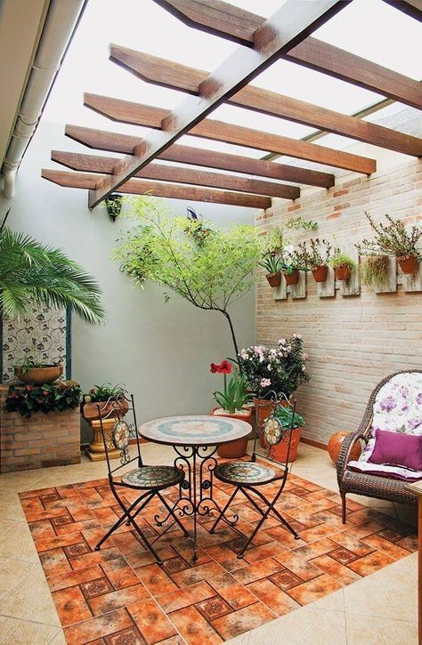16 Petites pergolas pour un coin de petit jardin 7 16 Petites pergolas pour un coin de petit jardin 7