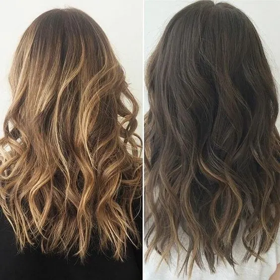 20 honey balayages on brown and black hair 12 20 honey balayages on brown and black hair 12