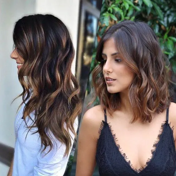 20 honey balayages on brown and black hair 3 20 honey balayages on brown and black hair 3