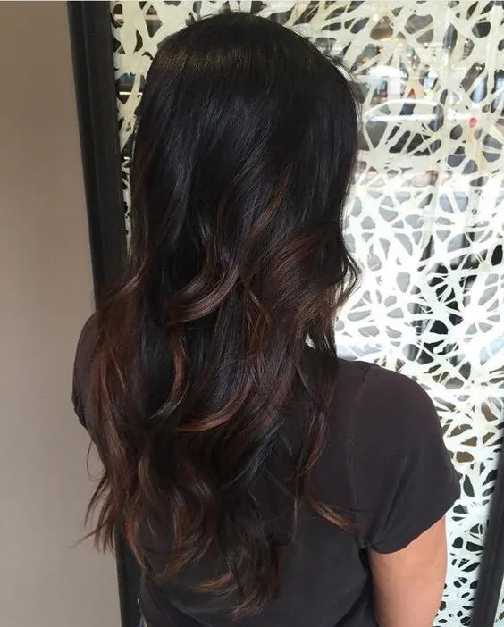 20 honey balayages on brown and black hair 2 20 honey balayages on brown and black hair 2