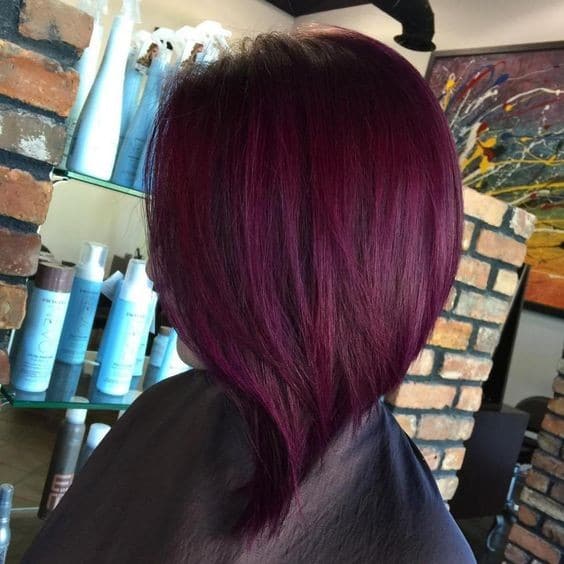 23 Top idées de couleur de cheveux court prune en 2023 5 23 Top idées de couleur de cheveux court prune en 2023 5