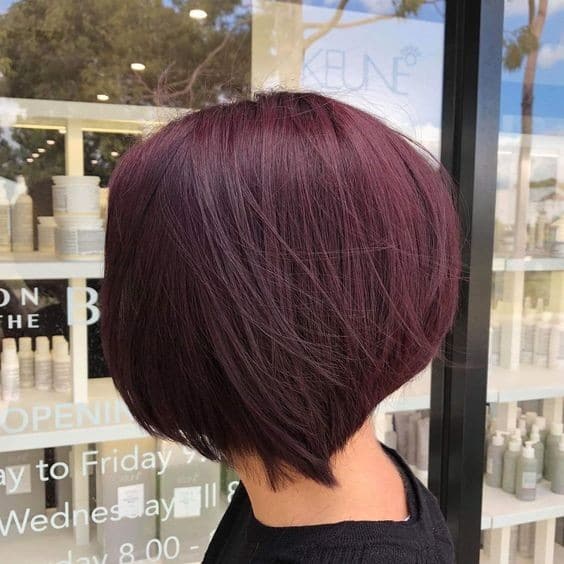 23 Top idées de couleur de cheveux court prune en 2023 6 23 Top idées de couleur de cheveux court prune en 2023 6