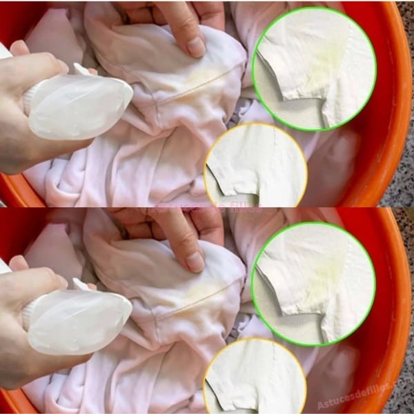 Ravivez la blancheur de vos vêtements en deux étapes simples 1 Ravivez la blancheur de vos vêtements en deux étapes simples 1