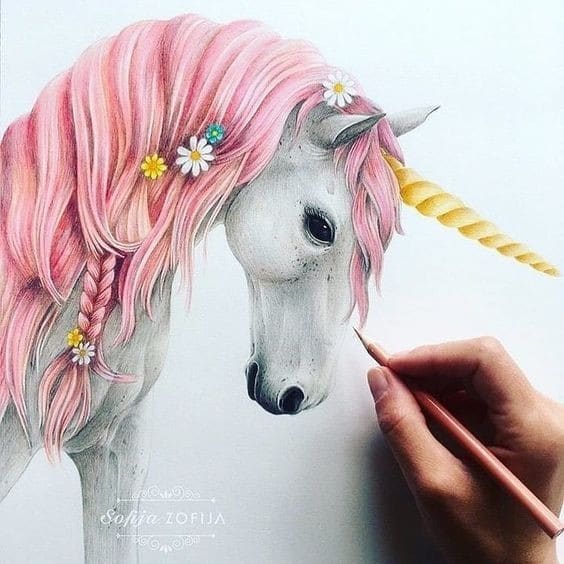 100 Dessins de licorne pour apprendre à dessiner en 2023 2