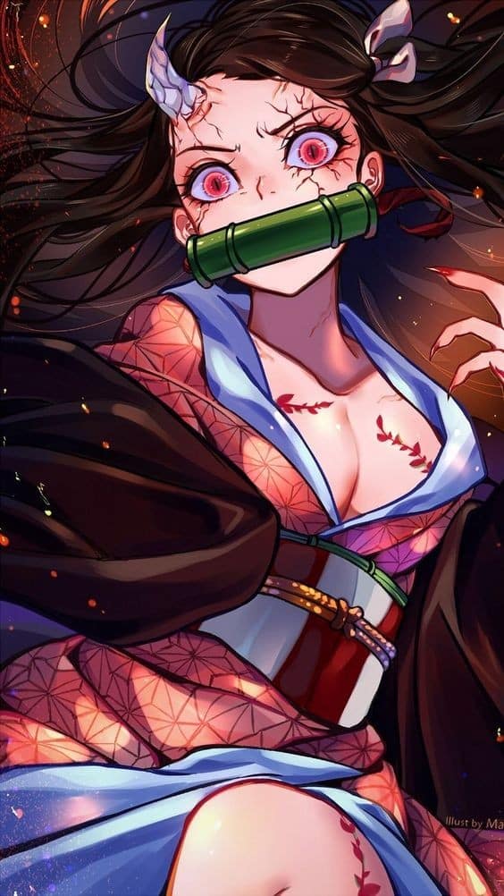 100 Dessins Demon Slayer à Colorier Avec : Zenitsu, Tanjiro & Nezuko 13