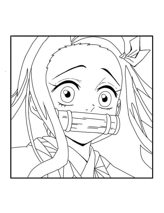 100 Dessins Demon Slayer à Colorier Avec : Zenitsu, Tanjiro & Nezuko 35