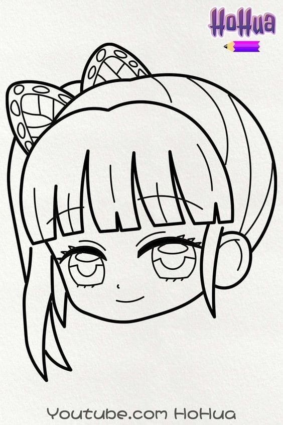 100 Dessins Demon Slayer à Colorier Avec : Zenitsu, Tanjiro & Nezuko 38