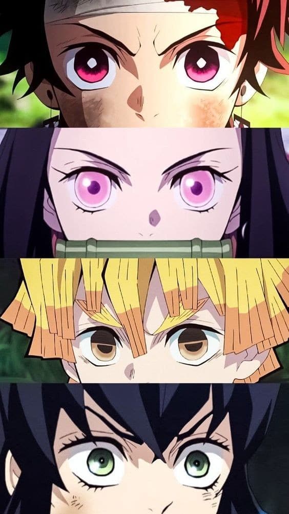 100 Dessins Demon Slayer à Colorier Avec : Zenitsu, Tanjiro & Nezuko 62