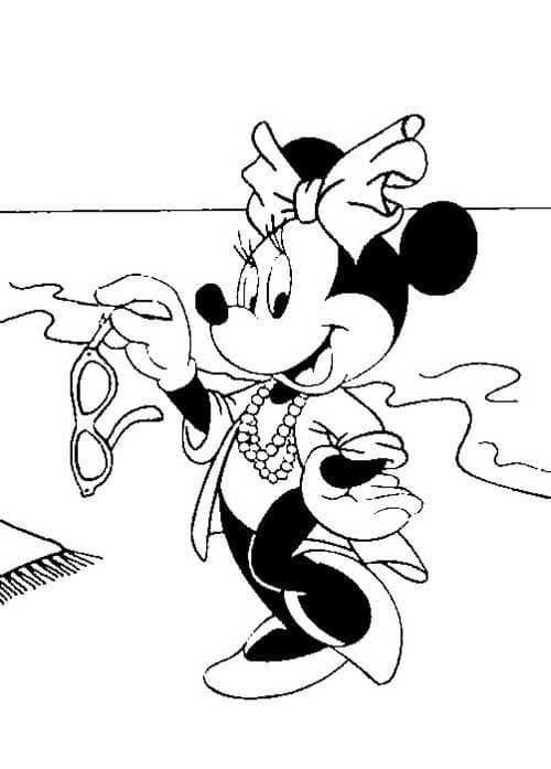 Top 50 Dessins Mickey Faciles à Colorier en 2023 Avec Mickey & Minnie 34