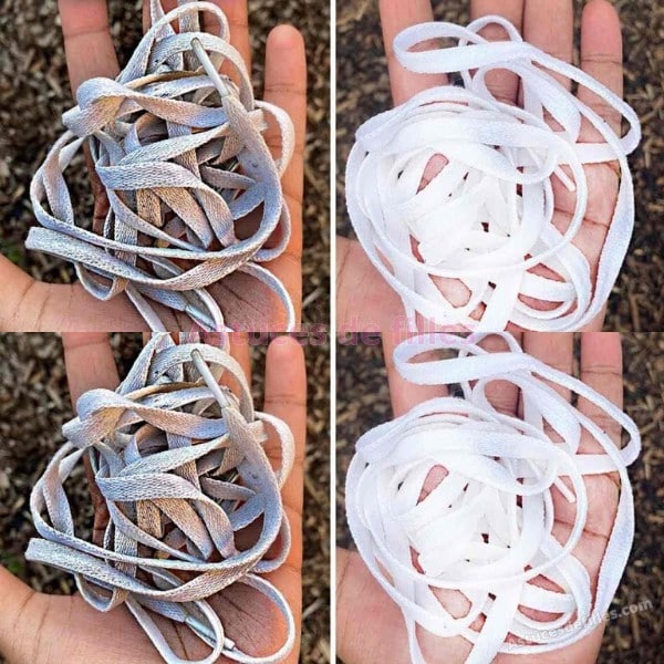 Lacets blancs : Techniques efficaces pour un nettoyage impeccable 1