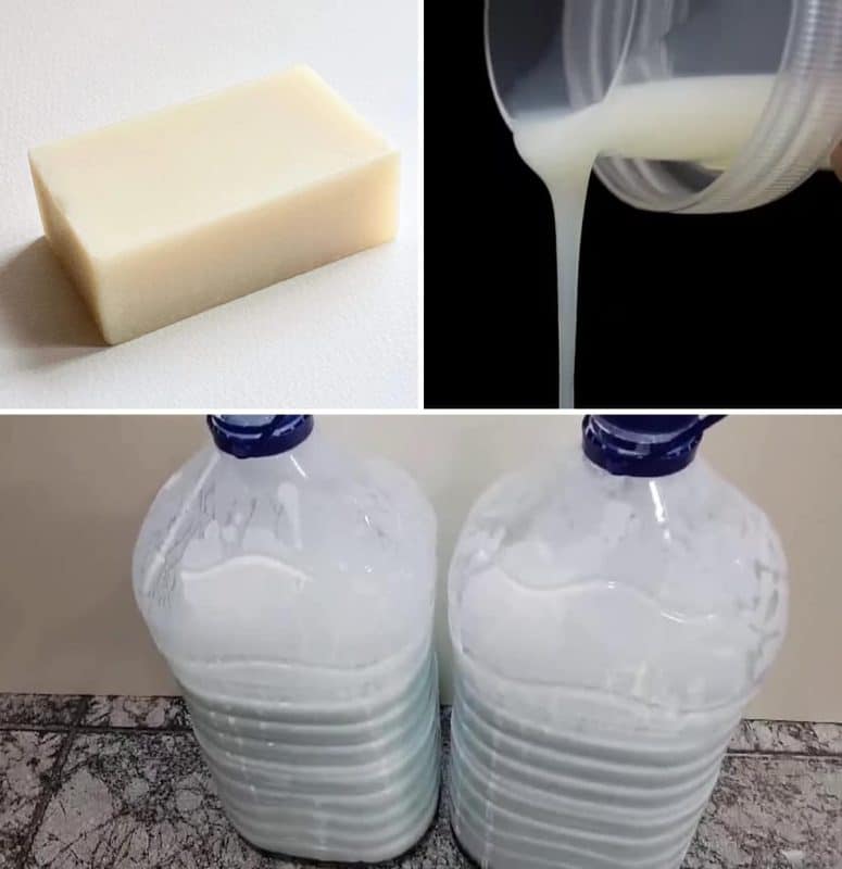 Comment convertir 1 pain de savon en 3 litres de lessive : la méthode pas chère qui nettoie mieux que les produits industriels 1 Comment convertir 1 pain de savon en 3 litres de lessive : la méthode pas chère qui nettoie mieux que les produits industriels 1