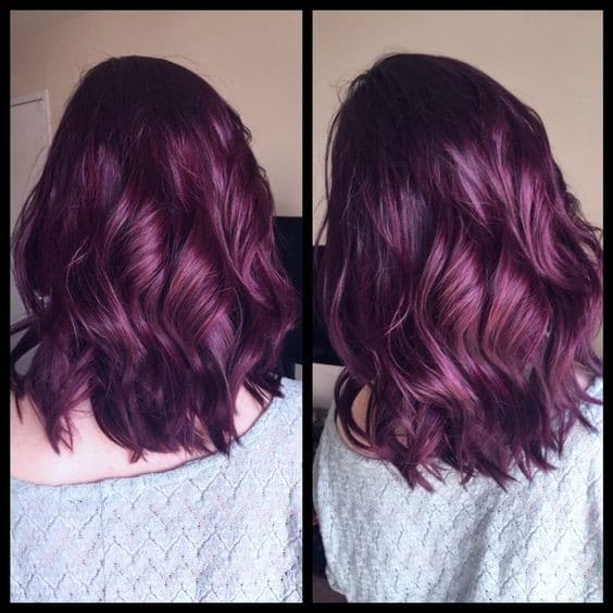 Couleur de cheveux prune : Nos 23 plus beaux modèles en 2023 11 Couleur de cheveux prune : Nos 23 plus beaux modèles en 2023 11