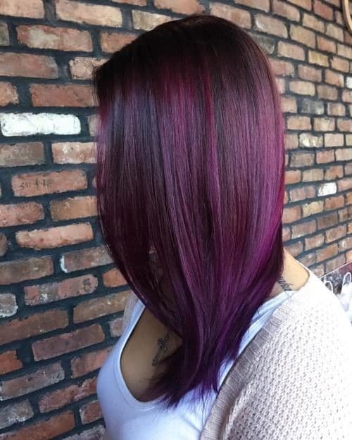 Couleur de cheveux prune : Nos 23 plus beaux modèles en 2023 12 Couleur de cheveux prune : Nos 23 plus beaux modèles en 2023 12