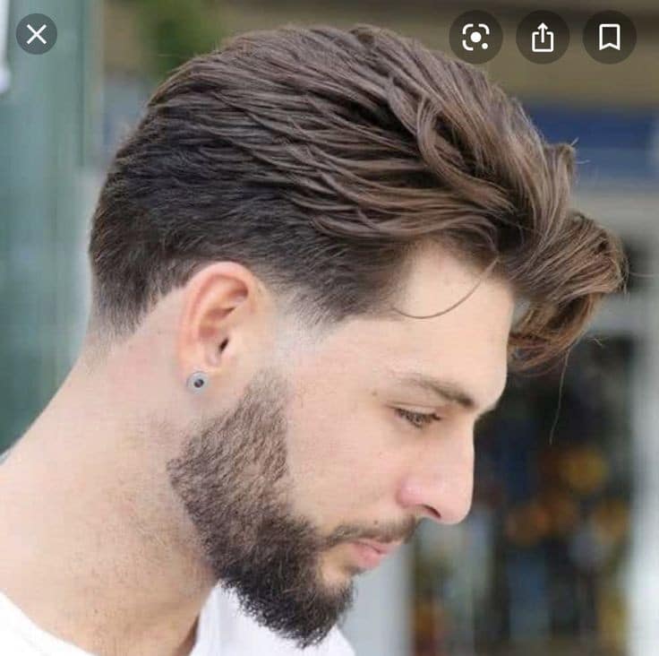 33 Coupes taper mood fade mi-long homme 2023 30 33 Coupes taper mood fade mi-long homme 2023 30