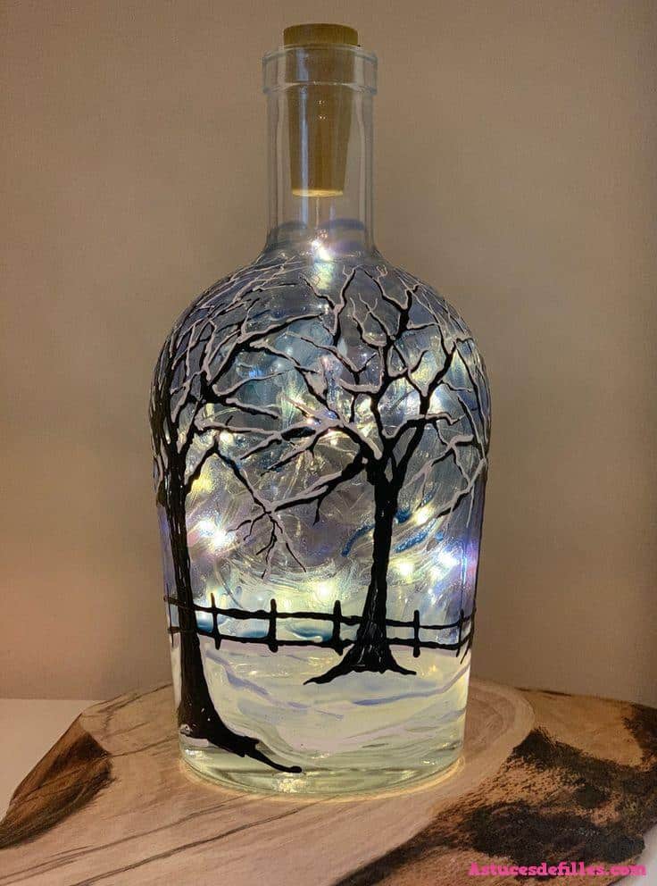 10 façons de transformer un bocal en verre en luminaire 5