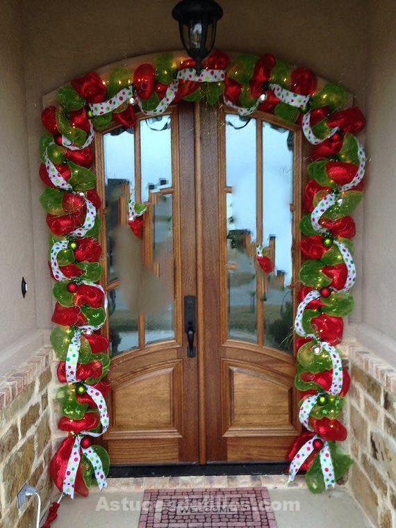 10 jolies idées pour décorer votre porte à Noël 9 10 jolies idées pour décorer votre porte à Noël 9