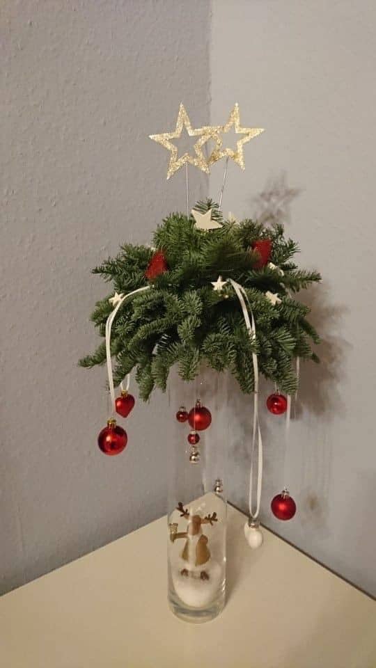 10 Décorations de Noël avec un grand vase en verre 4 10 Décorations de Noël avec un grand vase en verre 4