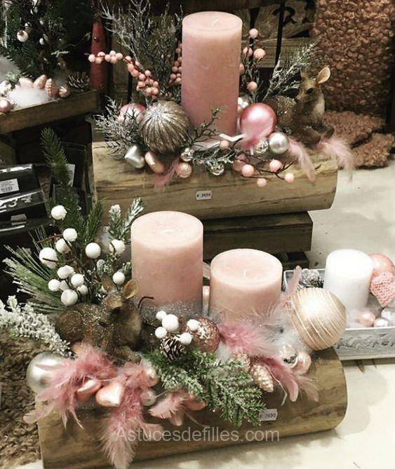 Centres de Table Roses : 13 Idées Éblouissantes pour Noël 10 Centres de Table Roses : 13 Idées Éblouissantes pour Noël 10