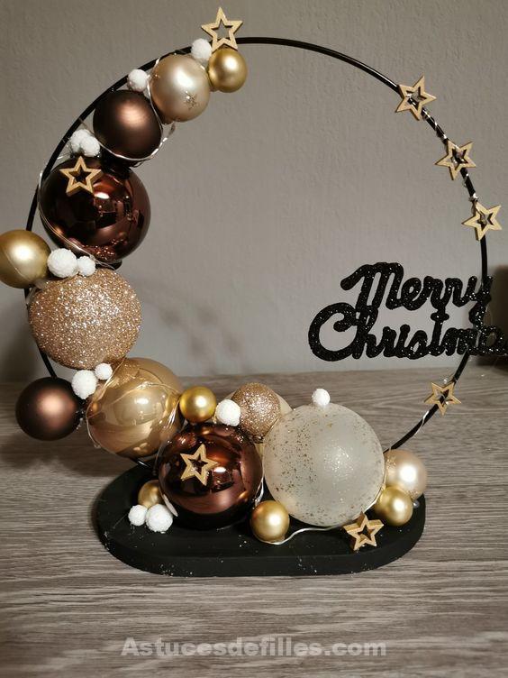 13 Décors de Table de Noël à faire Soi-Même 7 13 Décors de Table de Noël à faire Soi-Même 7