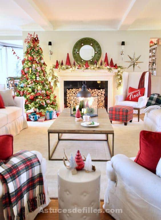 15 jolies idées de décoration partout dans la maison pour Noël 12