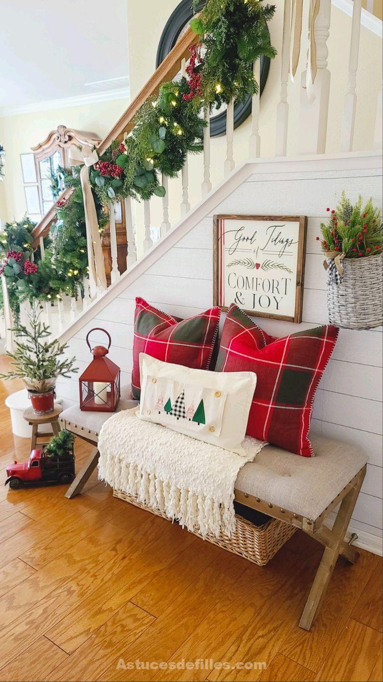 15 jolies idées de décoration partout dans la maison pour Noël 5