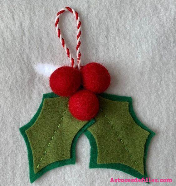 16 Décorations de Noël avec de la Feutrine 10