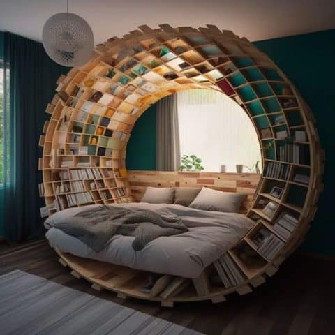 18 Lits en bois aux designs modernes et inhabituels