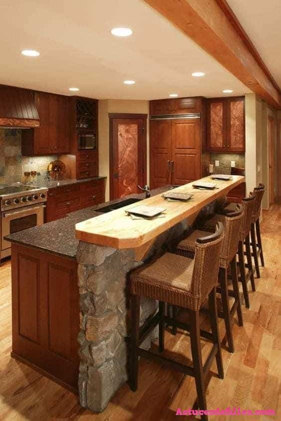 19 Idées de bar pour votre cuisine 11