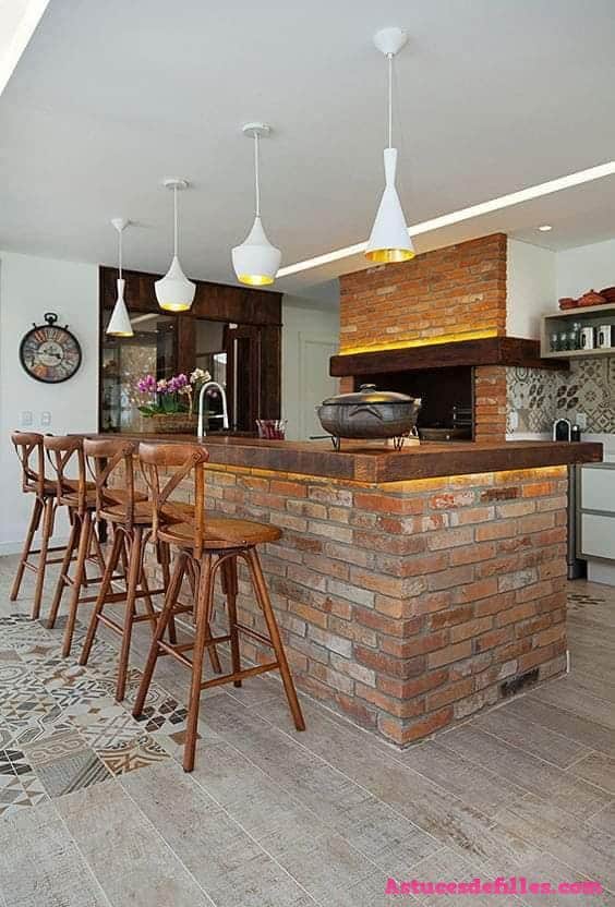 19 Idées de bar pour votre cuisine 16