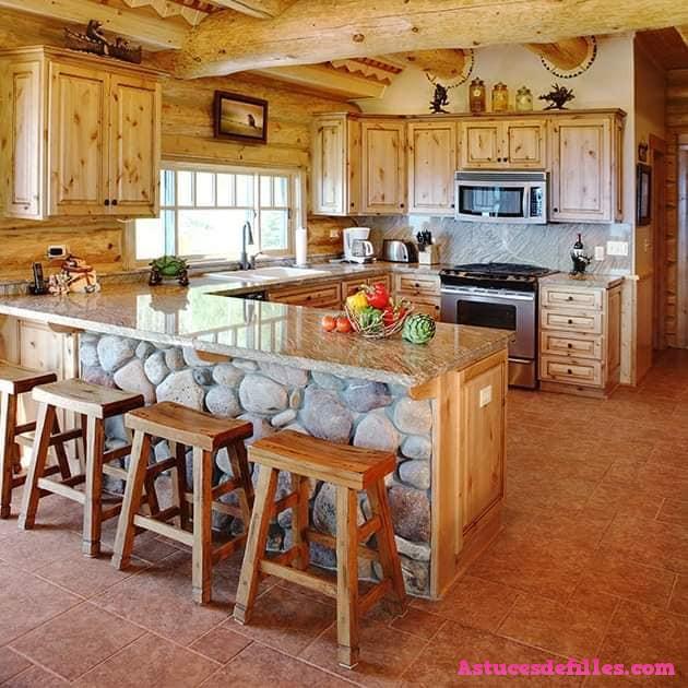 19 Idées de bar pour votre cuisine 17