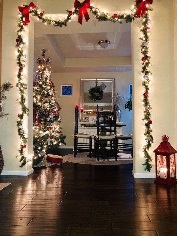 19 Décorations de Noël éblouissantes pour décorer vos couloirs 2 19 Décorations de Noël éblouissantes pour décorer vos couloirs 2