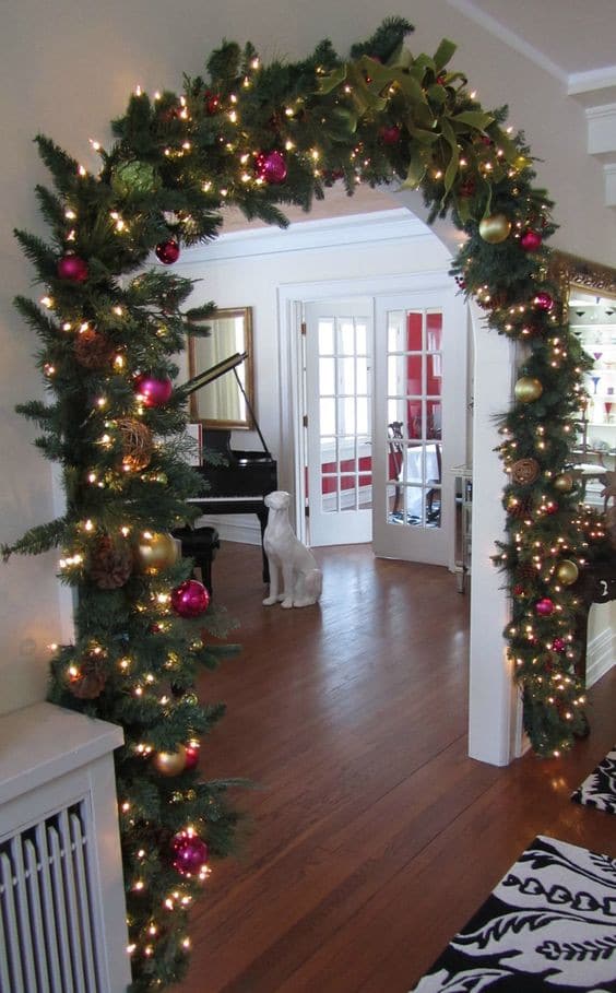19 Décorations de Noël éblouissantes pour décorer vos couloirs 9 19 Décorations de Noël éblouissantes pour décorer vos couloirs 9