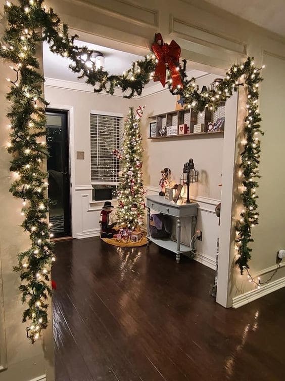 19 Décorations de Noël éblouissantes pour décorer vos couloirs 1 19 Décorations de Noël éblouissantes pour décorer vos couloirs 1