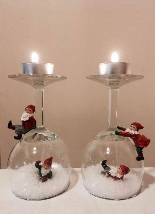 20 Centres de tables à faire soi-même avec des verres pour apporter la magie à la maison 7 20 Centres de tables à faire soi-même avec des verres pour apporter la magie à la maison 7