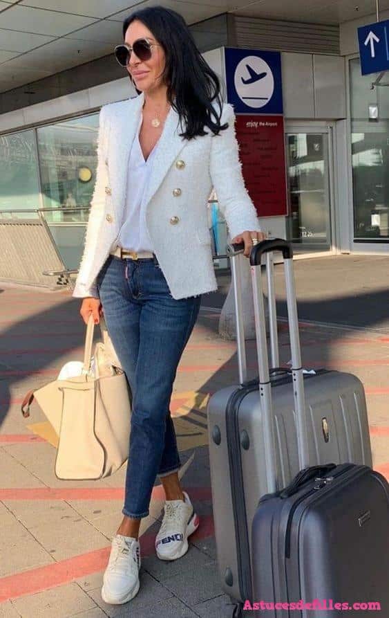24 idées pour assortir des jeans pour les dames modernes 16