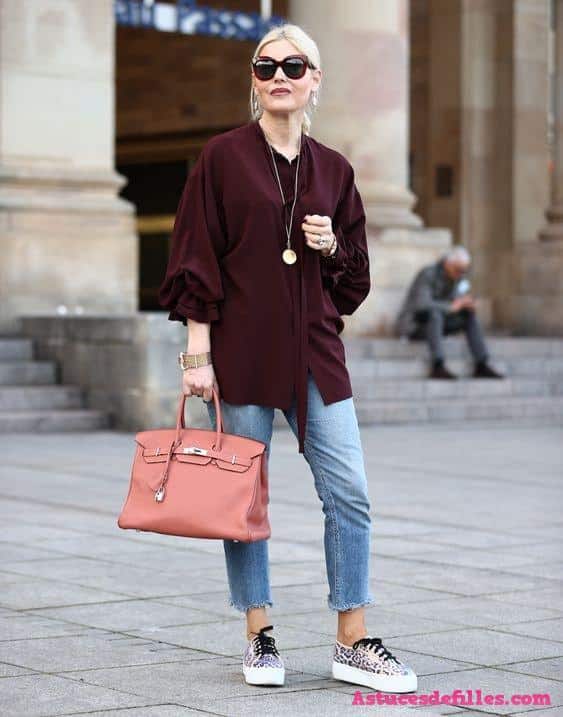 24 idées pour assortir des jeans pour les dames modernes 20