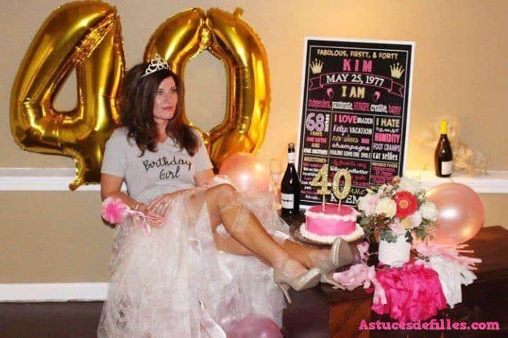 39 jolies idées pour organiser votre soirée d'anniversaire de 40 ans 15