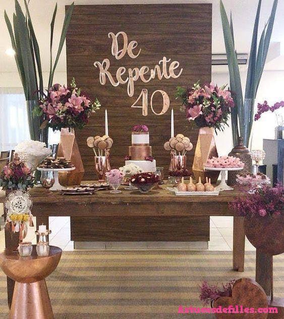 39 jolies idées pour organiser votre soirée d'anniversaire de 40 ans 24