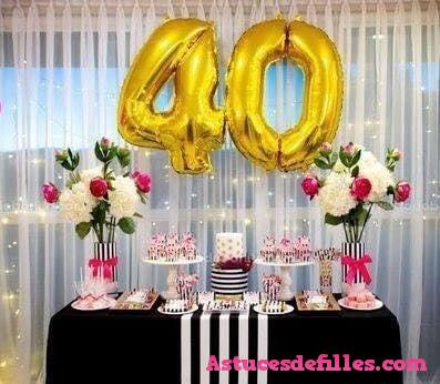 39 jolies idées pour organiser votre soirée d'anniversaire de 40 ans 26