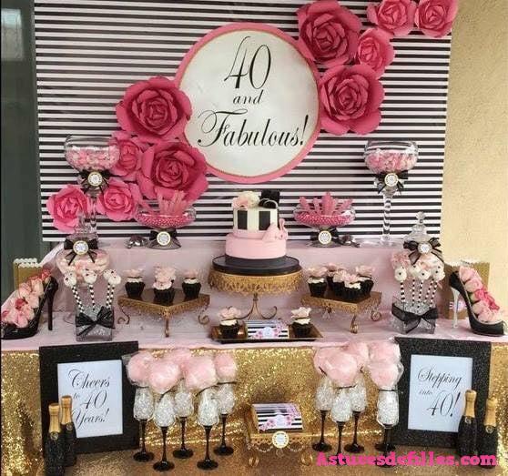 39 jolies idées pour organiser votre soirée d'anniversaire de 40 ans 28