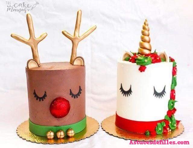 40 Très beaux gâteaux de Noël pour vous inspirer 7
