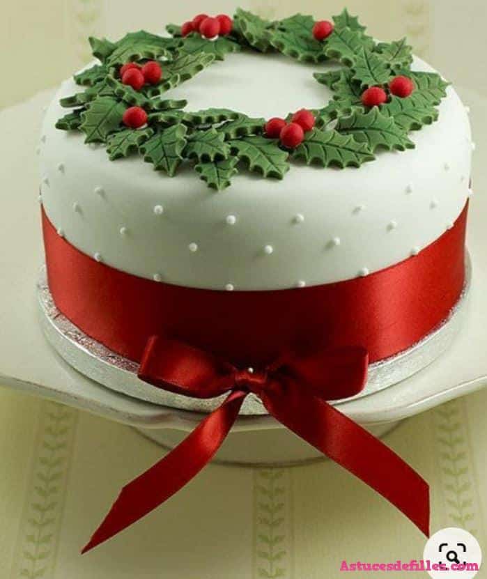 40 Très beaux gâteaux de Noël pour vous inspirer 33