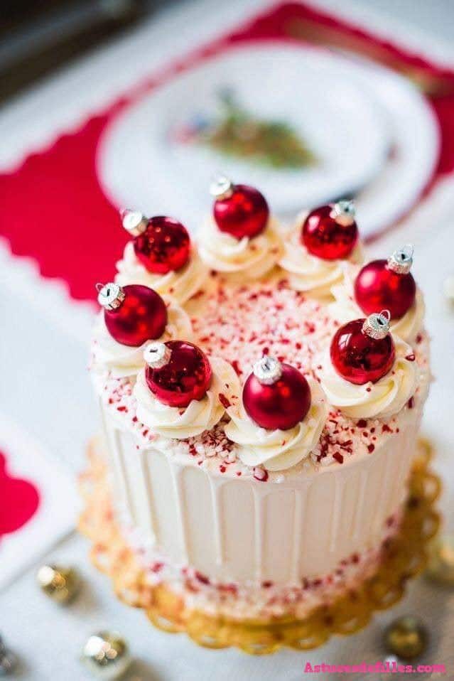 40 Très beaux gâteaux de Noël pour vous inspirer 13