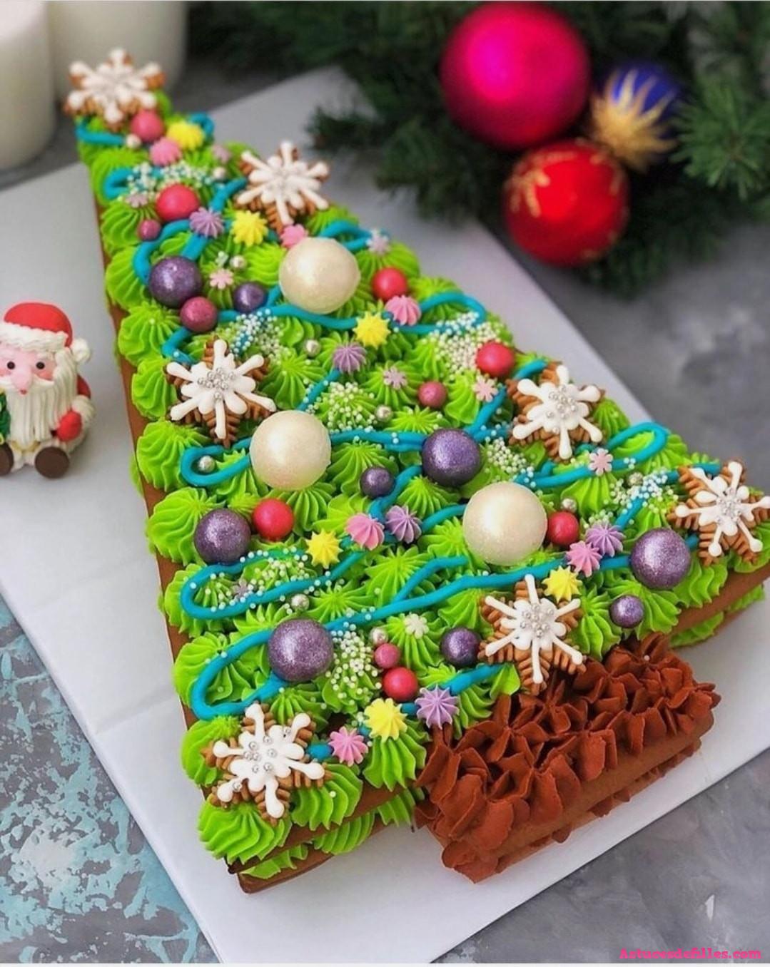 40 Très beaux gâteaux de Noël pour vous inspirer 5