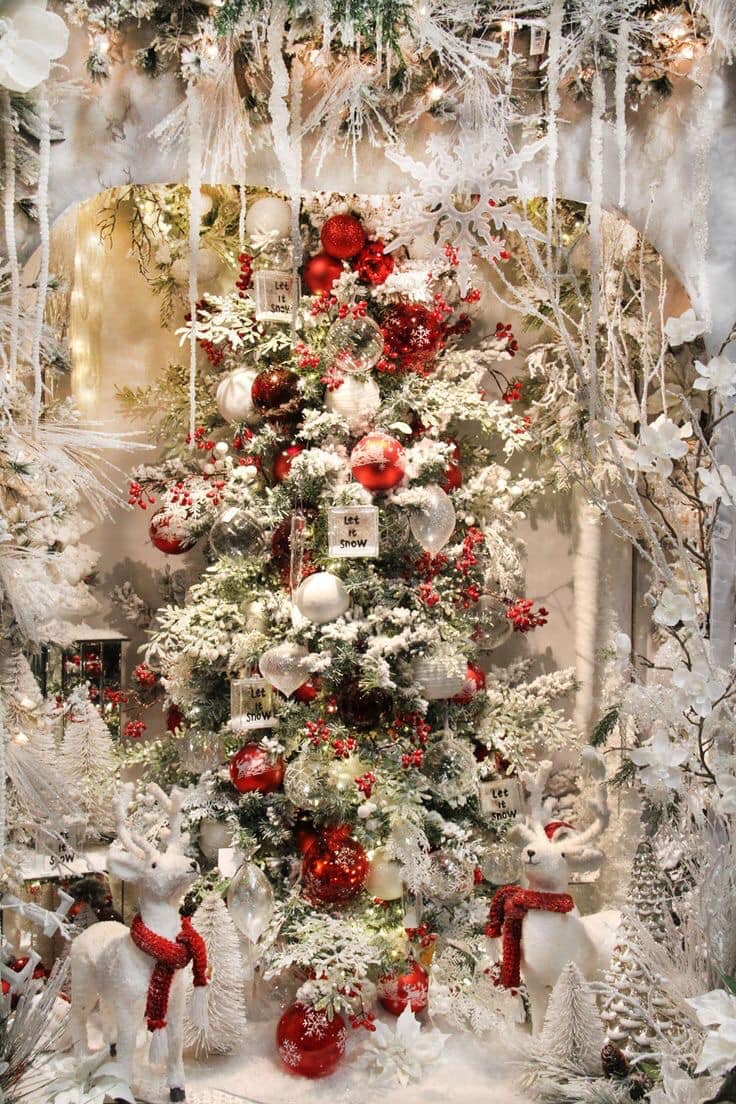 44 idées qui prouvent que le rouge reste la star de Noël 16 44 idées qui prouvent que le rouge reste la star de Noël 16