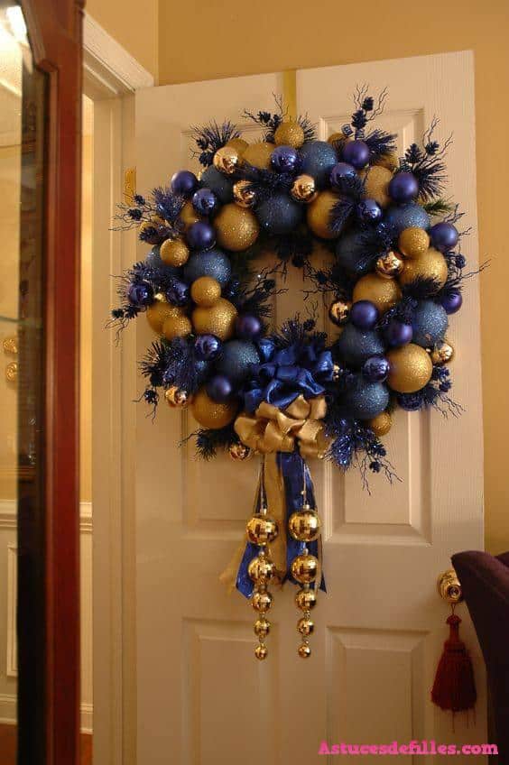 62 idées de décorations de Noël avec des sphères 18 62 idées de décorations de Noël avec des sphères 18