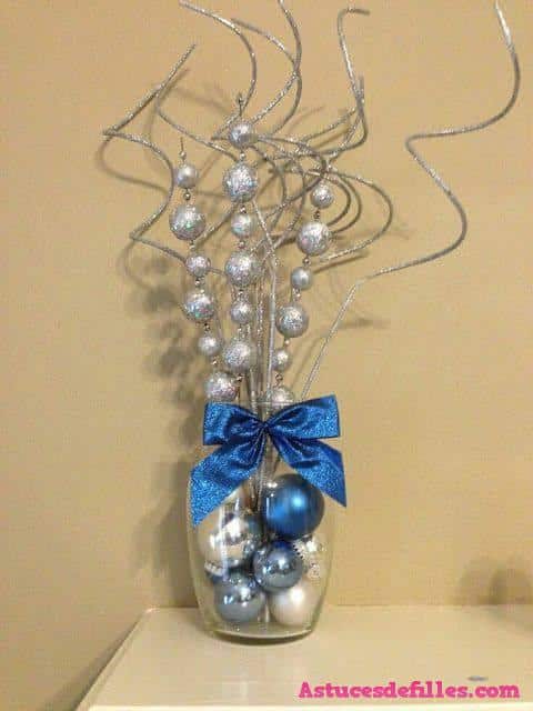 62 idées de décorations de Noël avec des sphères 29 62 idées de décorations de Noël avec des sphères 29