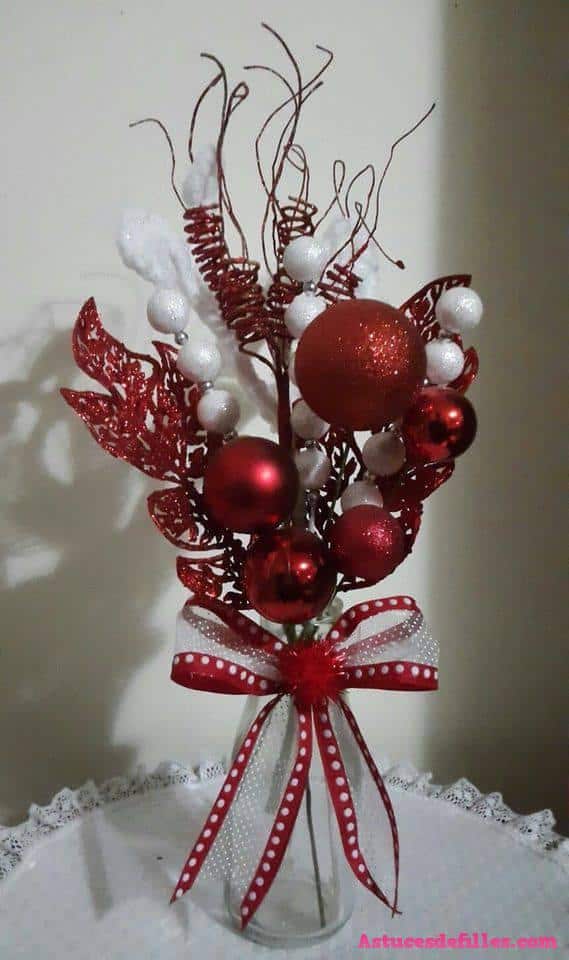 62 idées de décorations de Noël avec des sphères 32 62 idées de décorations de Noël avec des sphères 32