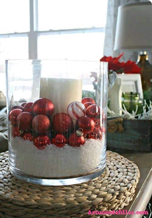 62 idées de décorations de Noël avec des sphères 42 62 idées de décorations de Noël avec des sphères 42